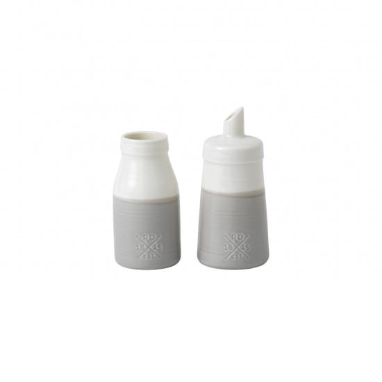 Coffee Studio milk and sugar set - white-grey - Royal Doulton