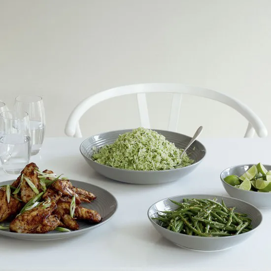 Maze bowl 18 cm, dark grey Royal Doulton