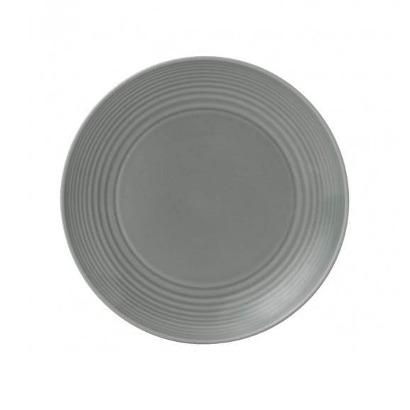 Maze plate 22 cm, dark grey Royal Doulton