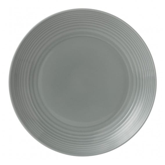 Maze plate 28 cm - dark grey - Royal Doulton