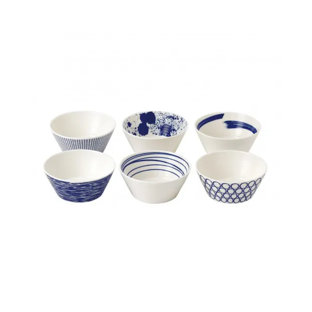Royal Doulton Pacific bowl blue 6 pieces 11 cm | Scandinavian Design | Serving bowls | Blue