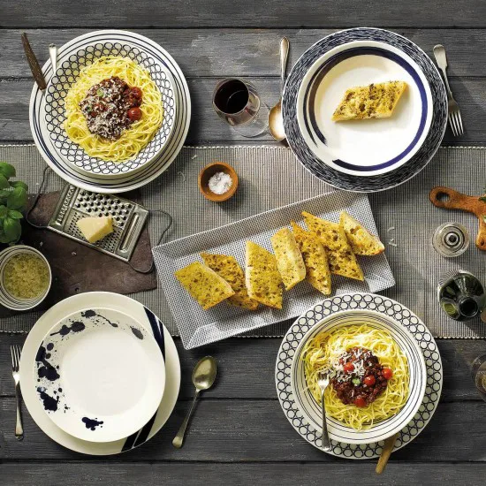 Pacific deep plate 6 pieces, 22 cm Royal Doulton