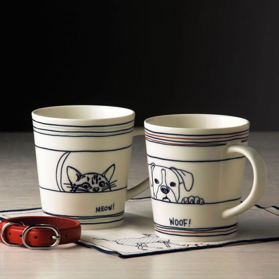 Royal Doulton Ellen DeGeneres Spring mug, cat Royal Doulton