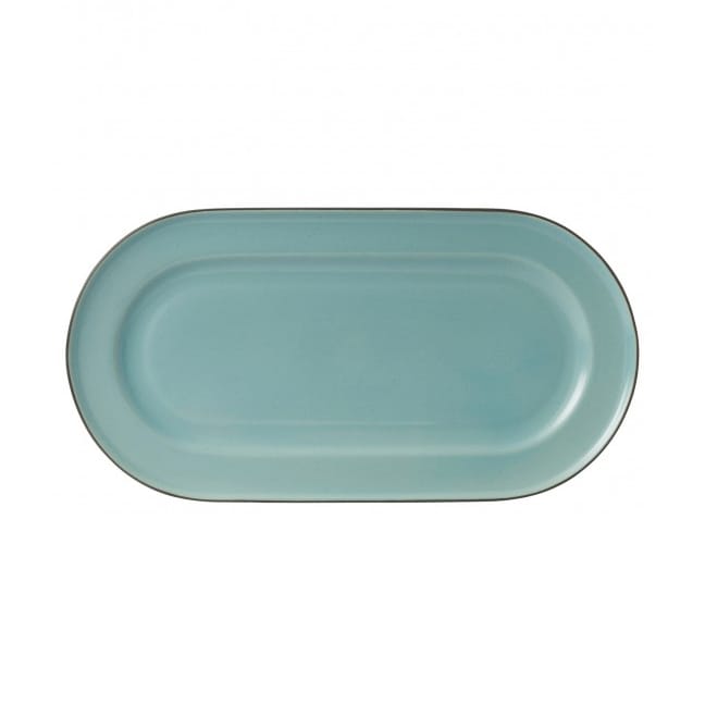 Union Street oval serving plate 39 cm - blue - Royal Doulton