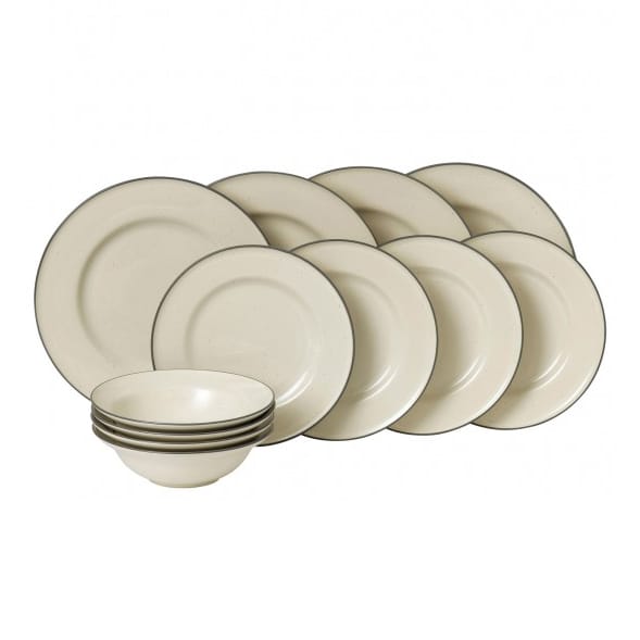 Union Street set 12 pieces - cream - Royal Doulton