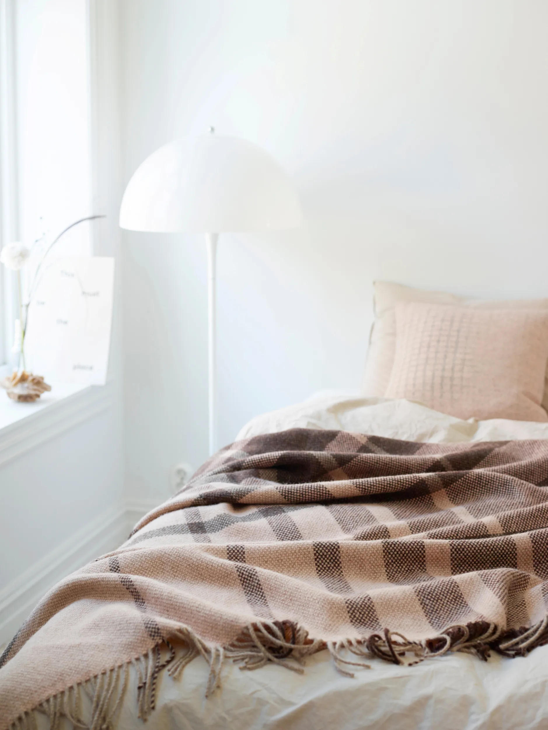 Filos throw 145x220 cm, Brown Røros Tweed