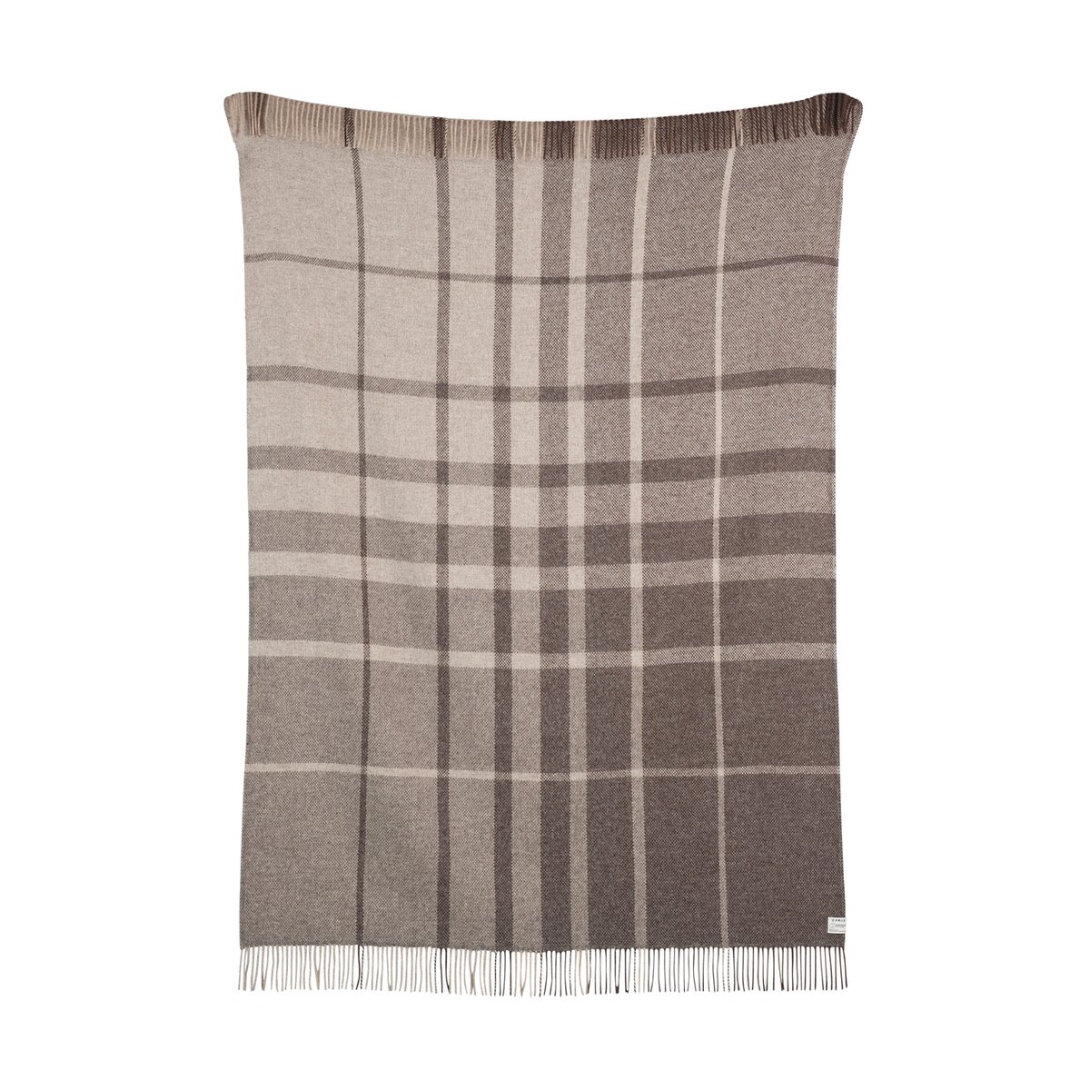 Roros Tweed Filos throw 145x220 cm Grey | Scandinavian Design | Wool blankets & throws | Grey