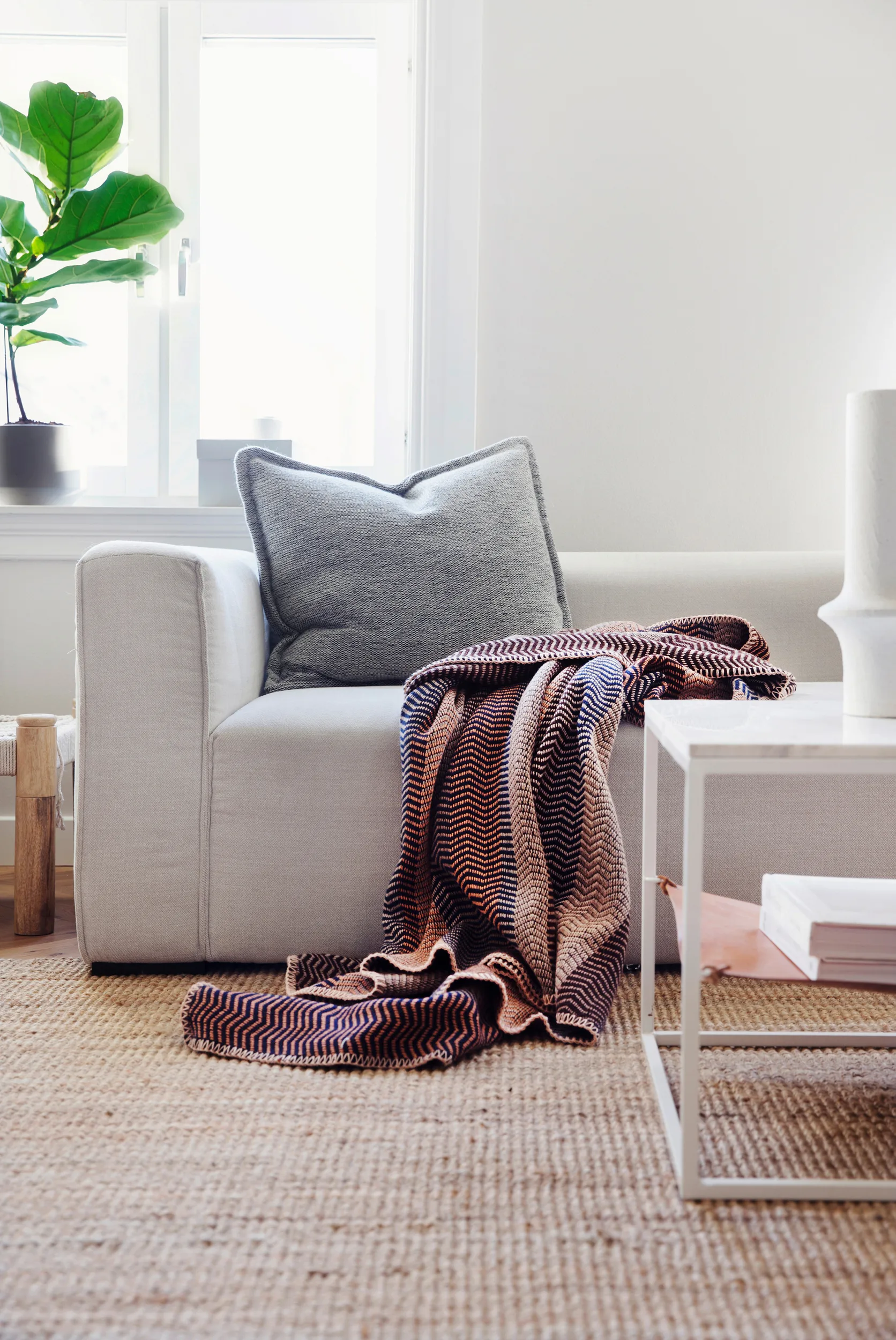 Fri blanket 150x200 cm, By the fire Røros Tweed