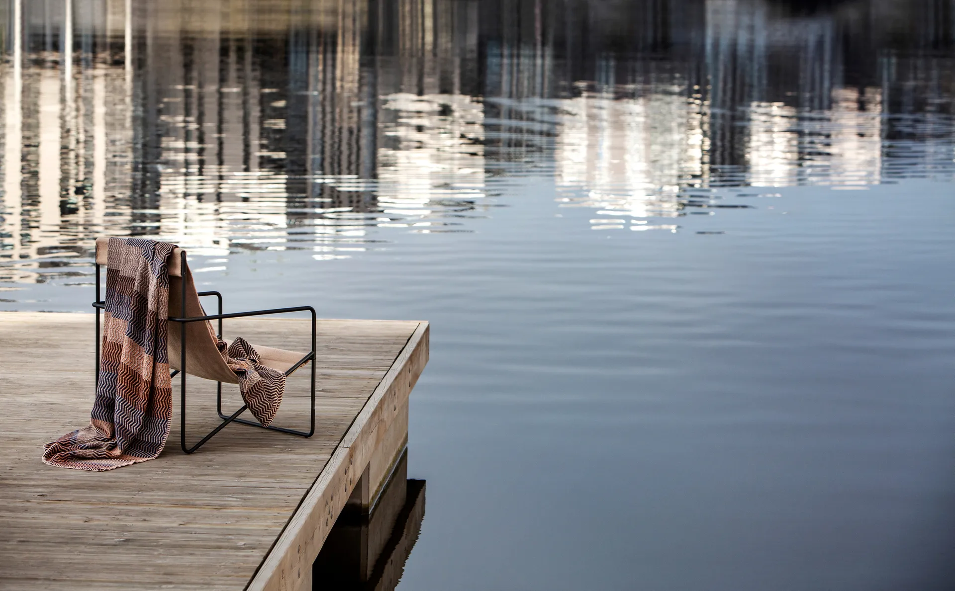 Fri blanket 150x200 cm, By the fire Røros Tweed