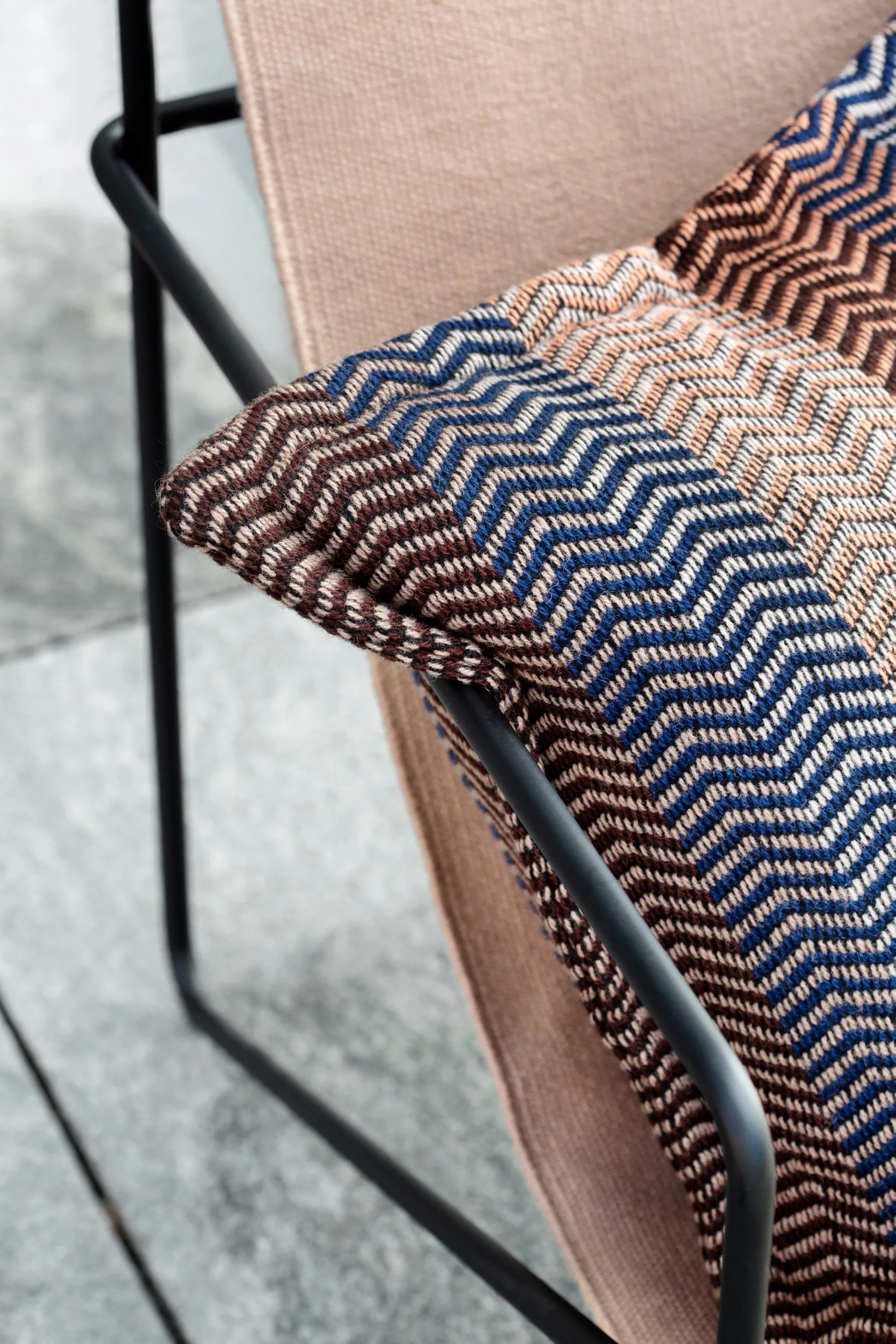 Fri cushion 60x60 cm, By the fire Røros Tweed