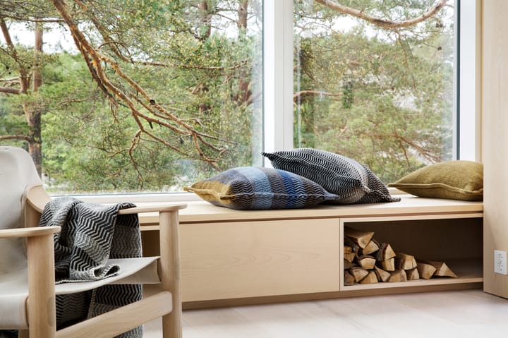 Fri cushion 60x60 cm - Gray day - Røros Tweed