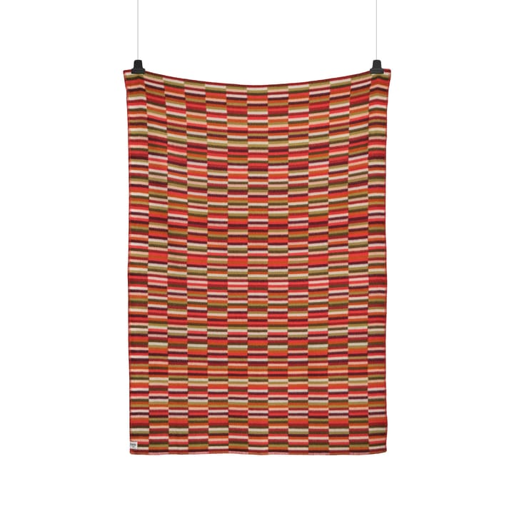 Ida blanket 135x200 cm - Red shades - Røros Tweed