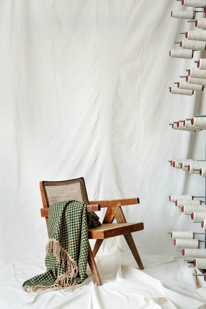 Isak throw 150x210 cm, Meadow Røros Tweed