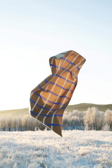 Knut blanket 135x200 cm - Taupe - Røros Tweed