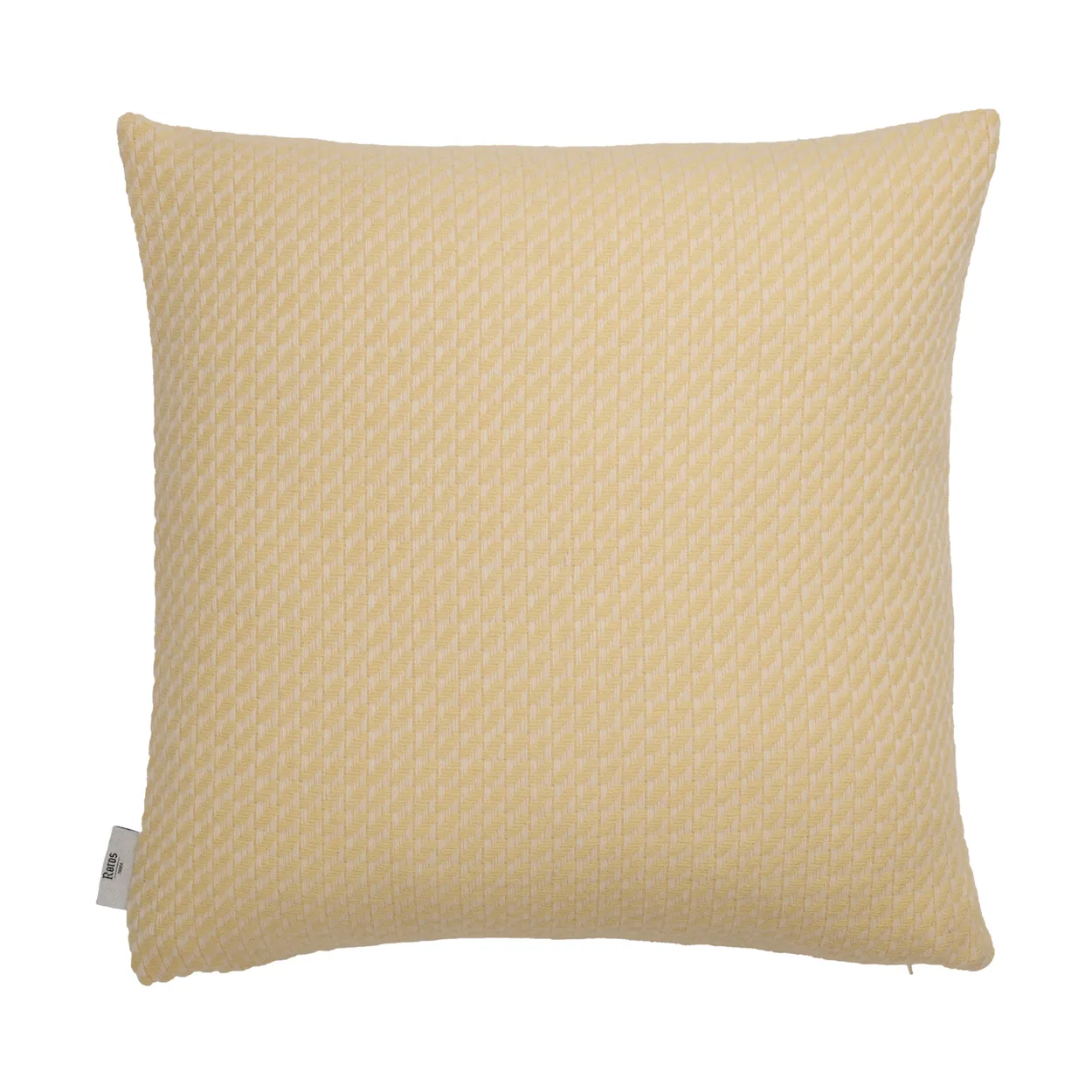 Roros Tweed Mello pillow 50x50 cm Lemon yellow | Scandinavian Design | Cushions | Yellow