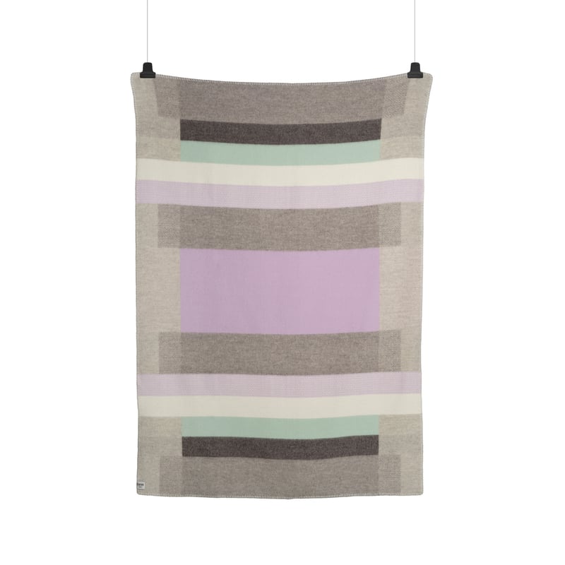 Røros Tweed Mikkel blanket 135x200 cm Grey