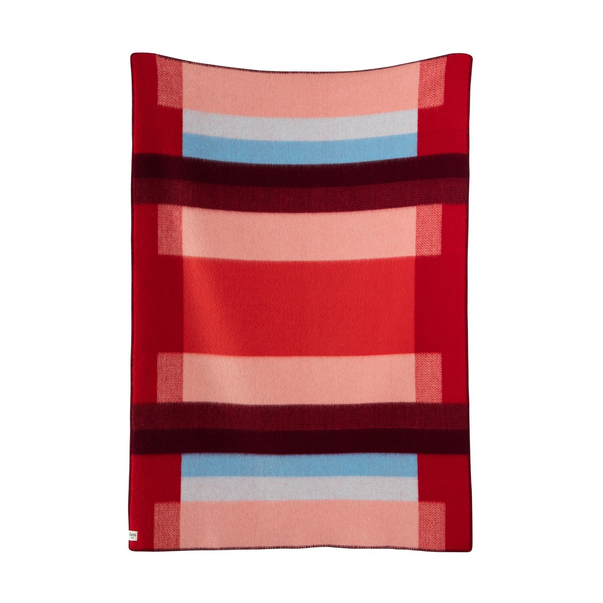 Røros Tweed Mikkel blanket 135x200 cm Red