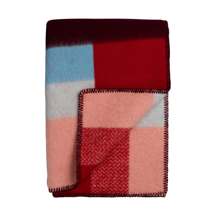 Mikkel blanket 135x200 cm - Red - Røros Tweed