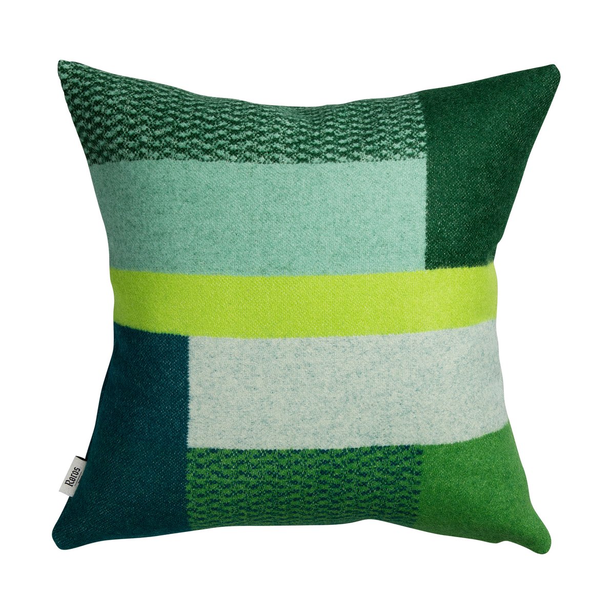 Roros Tweed Mikkel cushion 50x50 cm Green | Scandinavian Design | Cushions | Green
