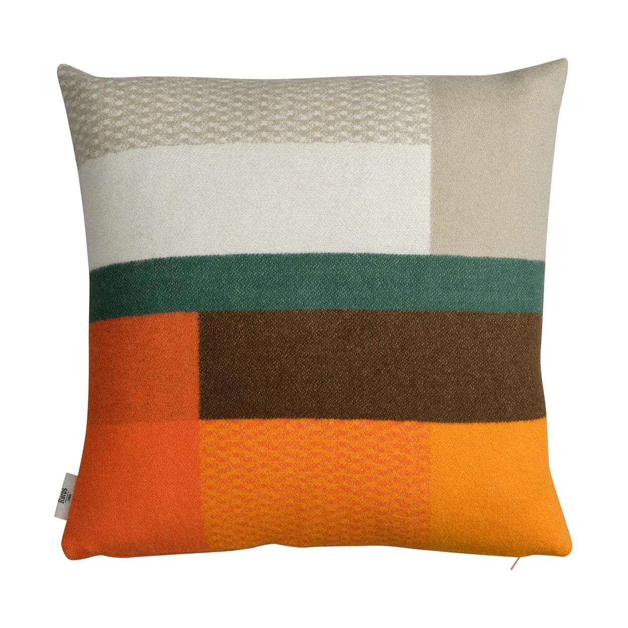 Roros Tweed Mikkel cushion 50x50 cm Orange | Scandinavian Design | Cushions | Orange