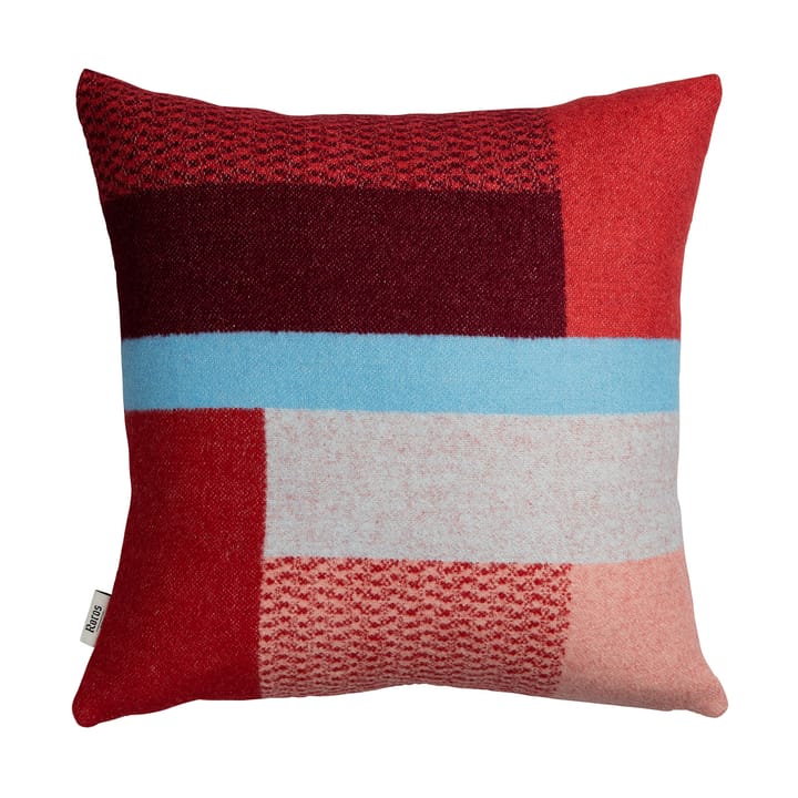 Mikkel cushion 50x50 cm - Red - Røros Tweed