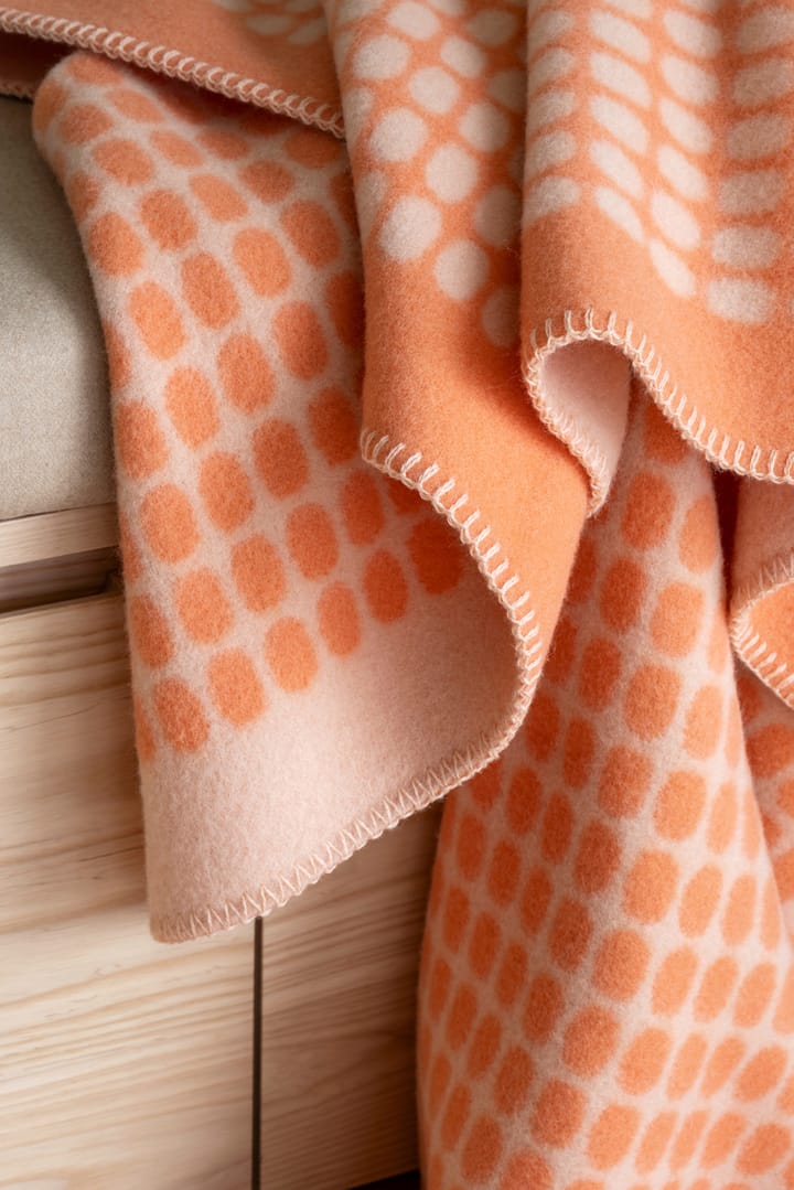 Palette blanket 135x200 cm, Coral Røros Tweed