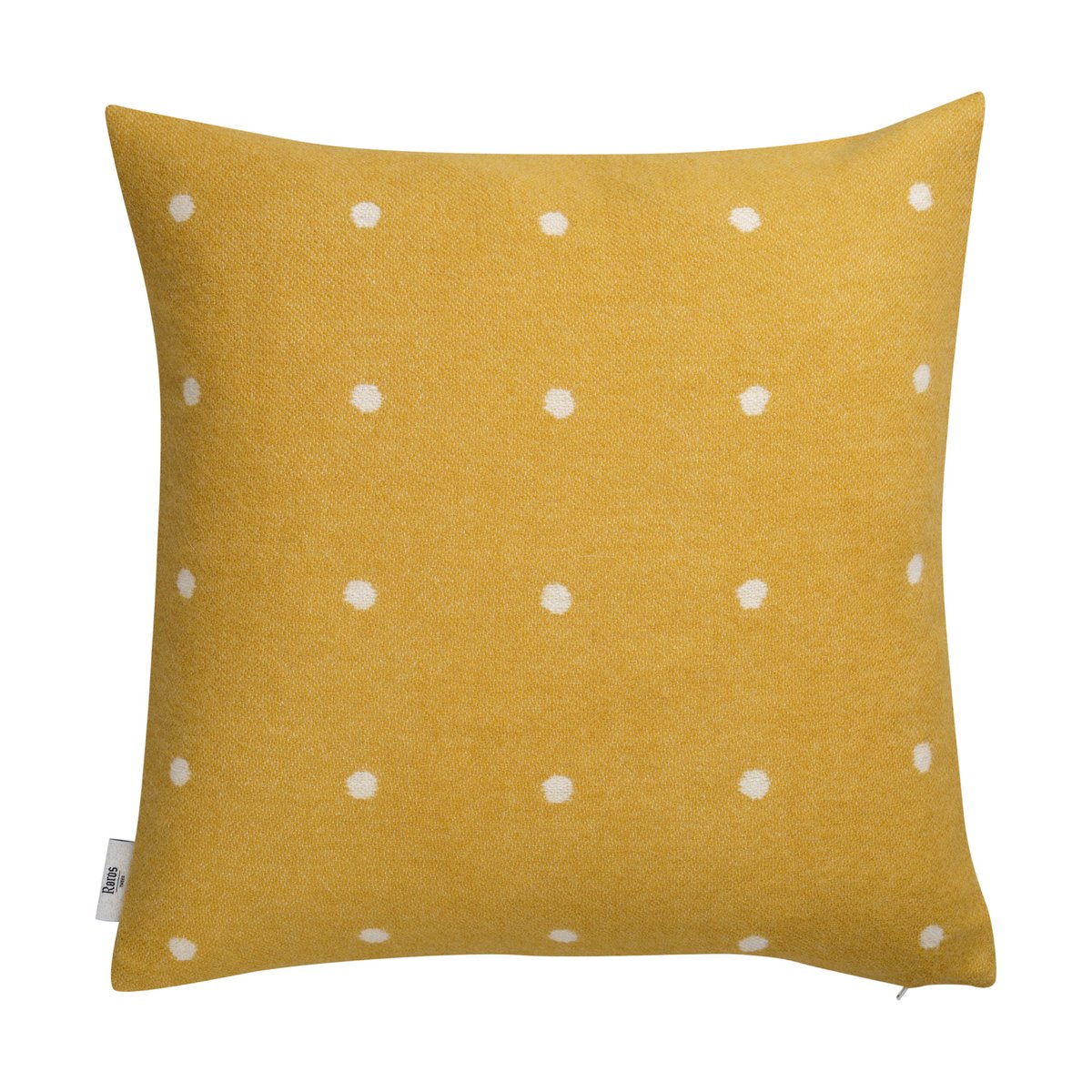 Roros Tweed Pastille cushion 50x50 cm Sun yellow | Scandinavian Design | Cushions | Yellow