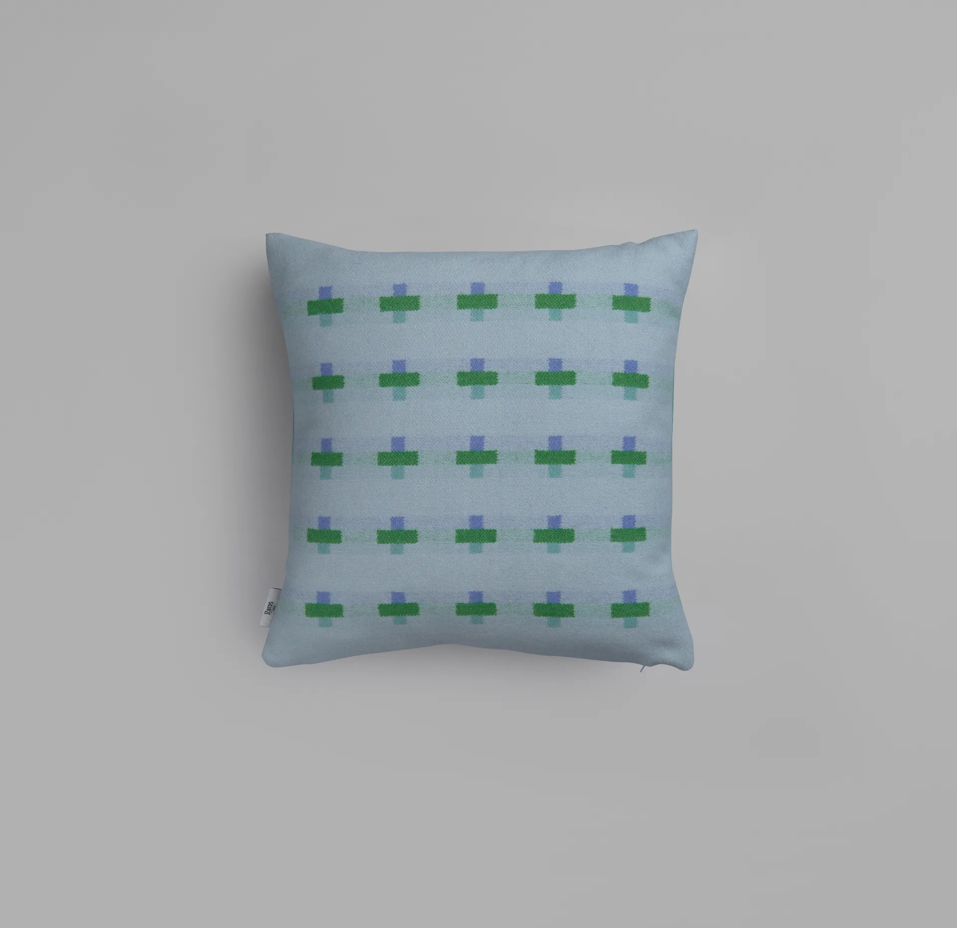 Syndin cushion 50x50 cm, Glacier Røros Tweed