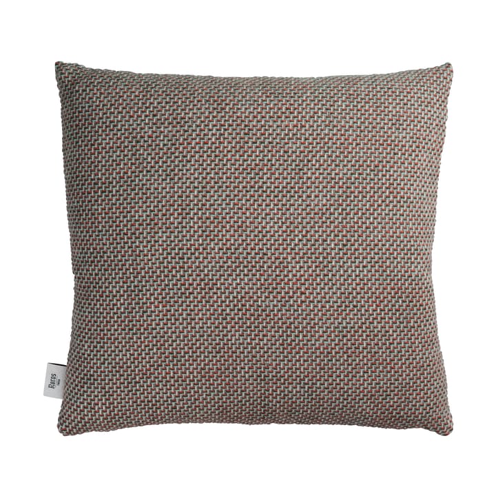 Una cushion 50x50 cm - Green-red - Røros Tweed