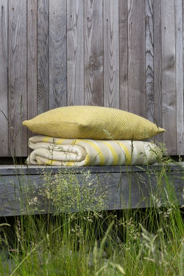 Una cushion 50x50 cm - Ochre - Røros Tweed