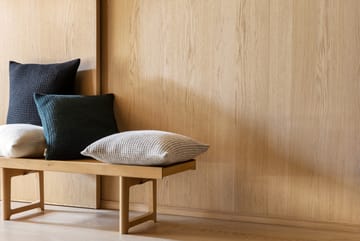 Vega cushion 50x50 cm - Black - Røros Tweed