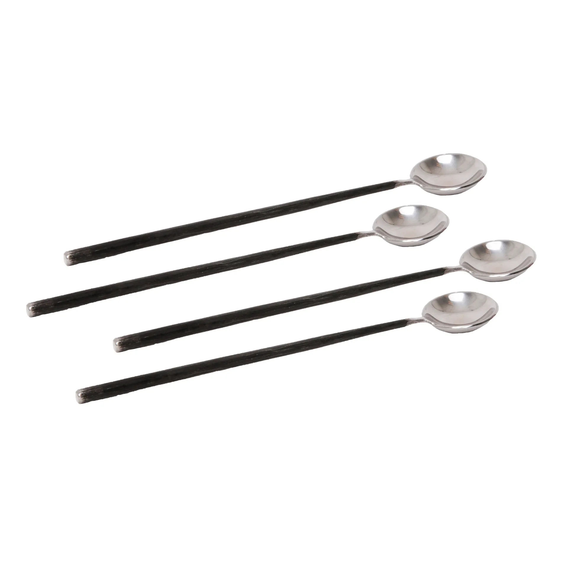 Ørskov Lava latté spoon 4 pieces, Stainless steel Ørskov