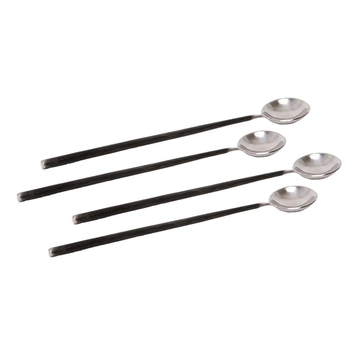 Ørskov Lava latté spoon 4 pieces - Stainless steel - Ørskov