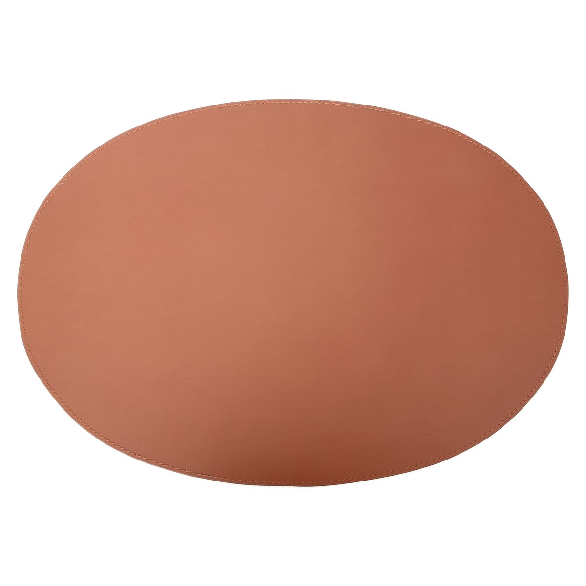 Ørskov Ørskov placemat leather oval 47x34 cm Cognac - View 2