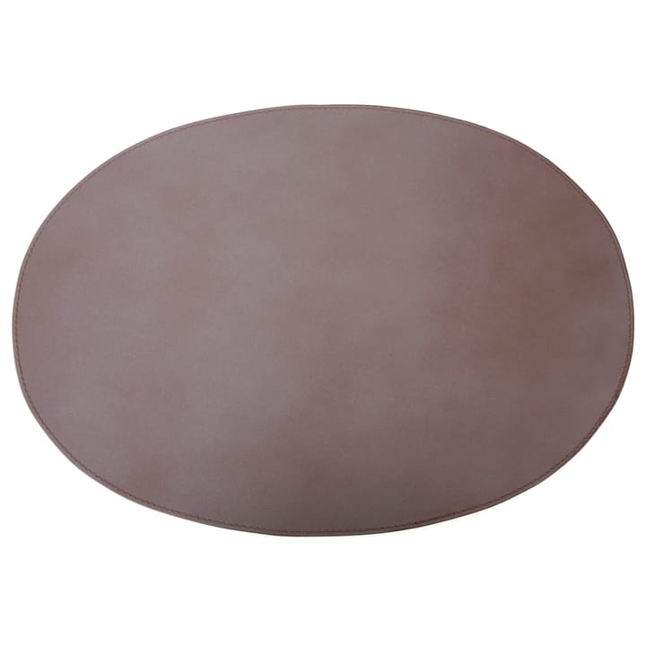 Ørskov placemat leather oval 47x34 cm - Elephant - Ørskov