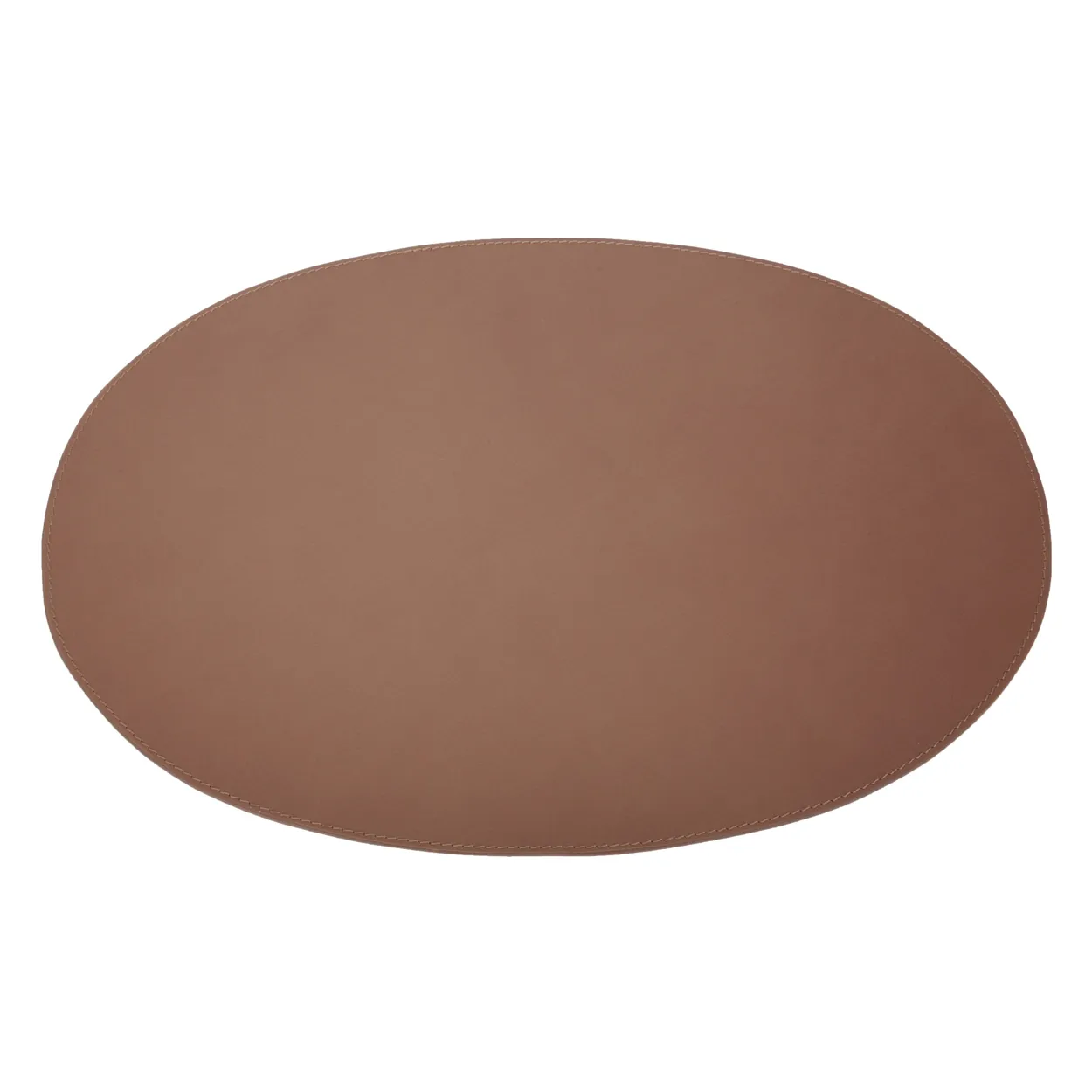 orskov placemat leather oval cognac | Scandinavian Design | Placemats | Brown