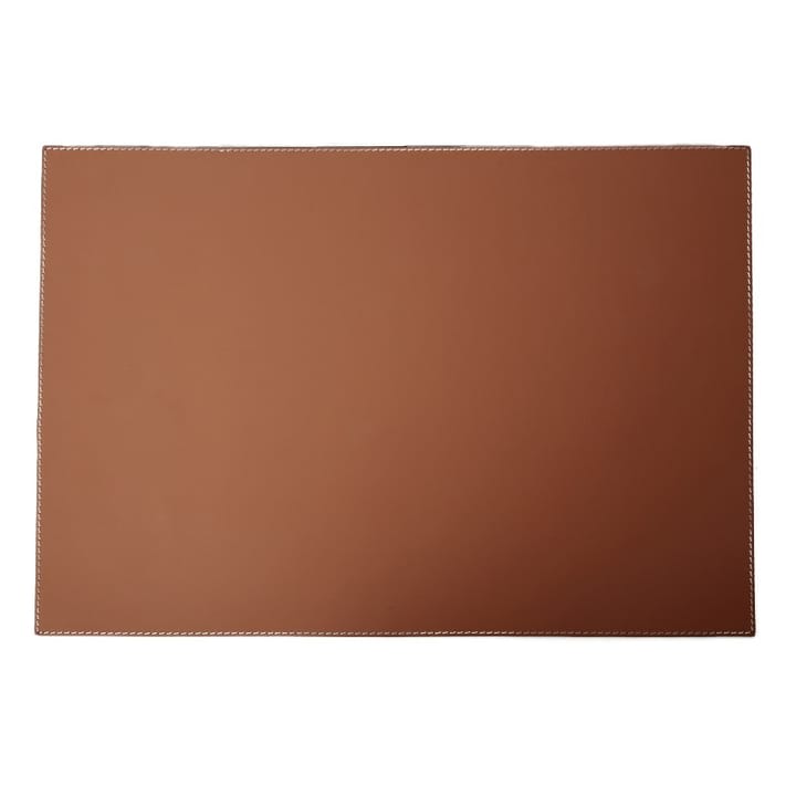 Ørskov placemat leather square - cognac - Ørskov