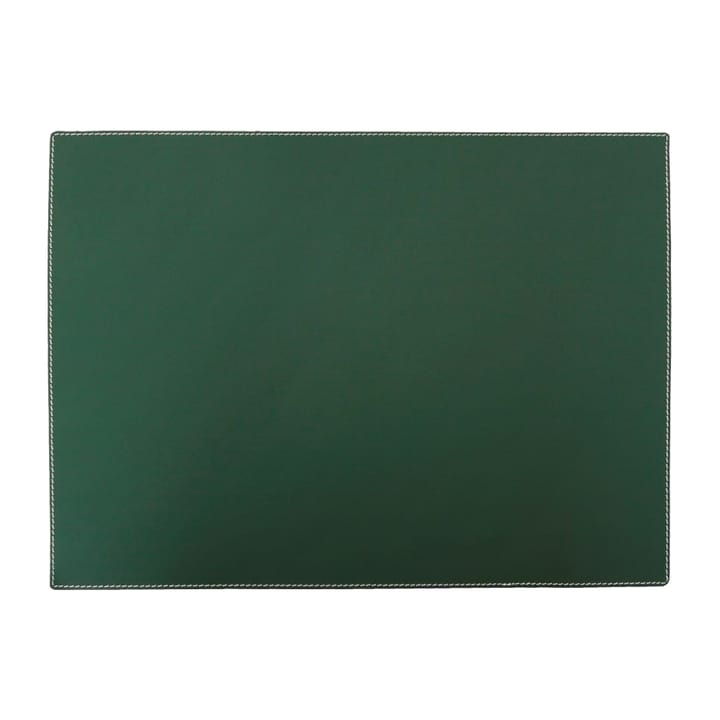 Ørskov placemat leather square - dark green - Ørskov