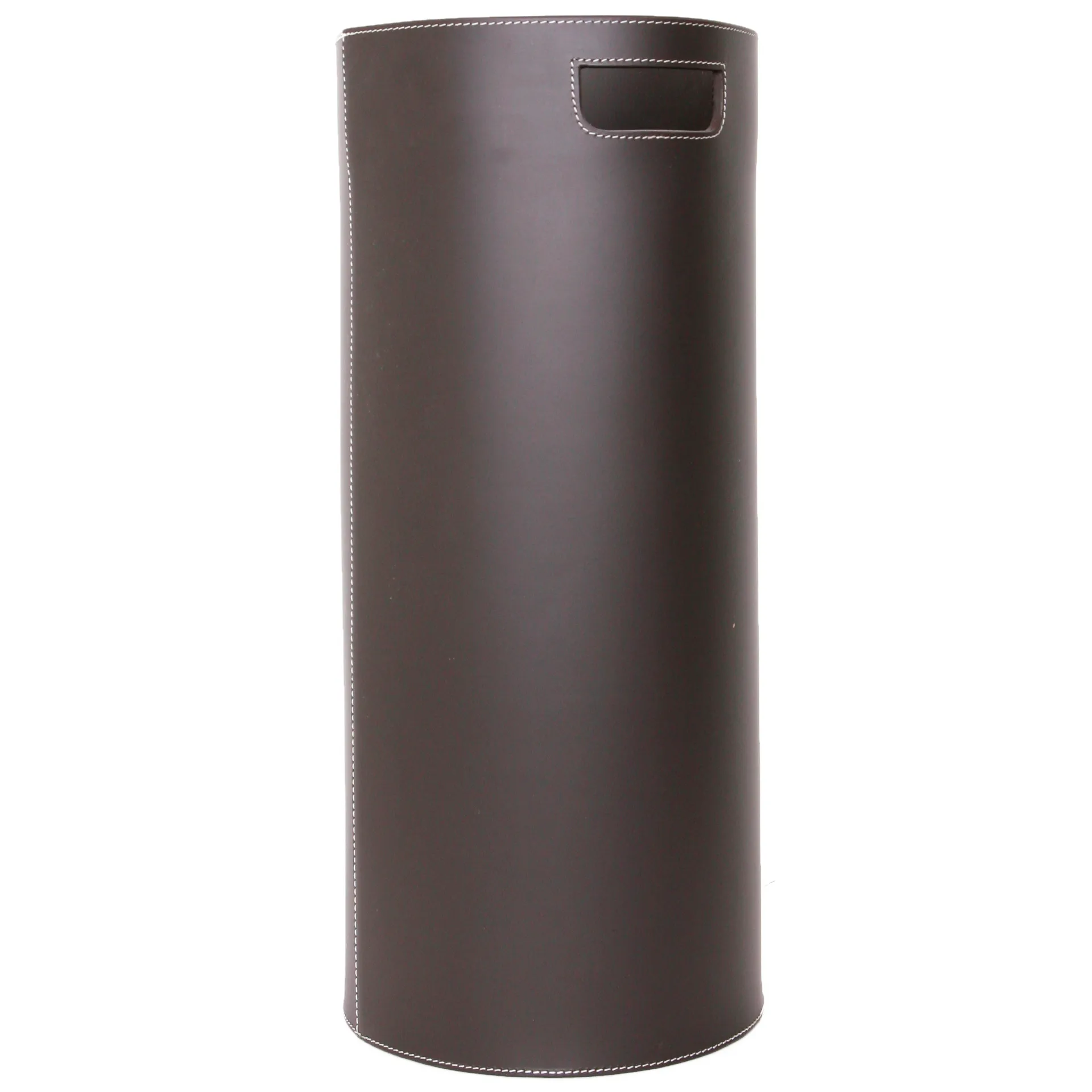 Ørskov umberella stand, Chocolate with white stitching Ørskov