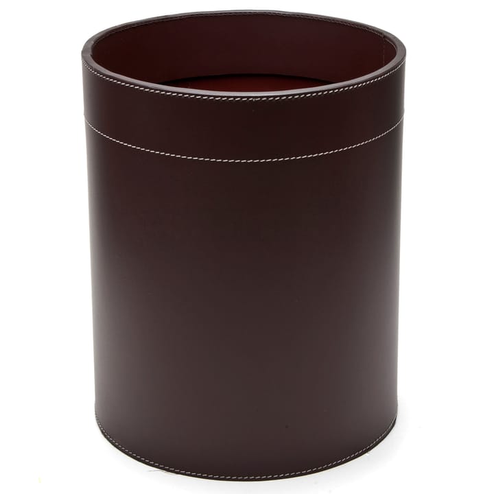 Ørskov waste basket leather - Chocolate - Ørskov