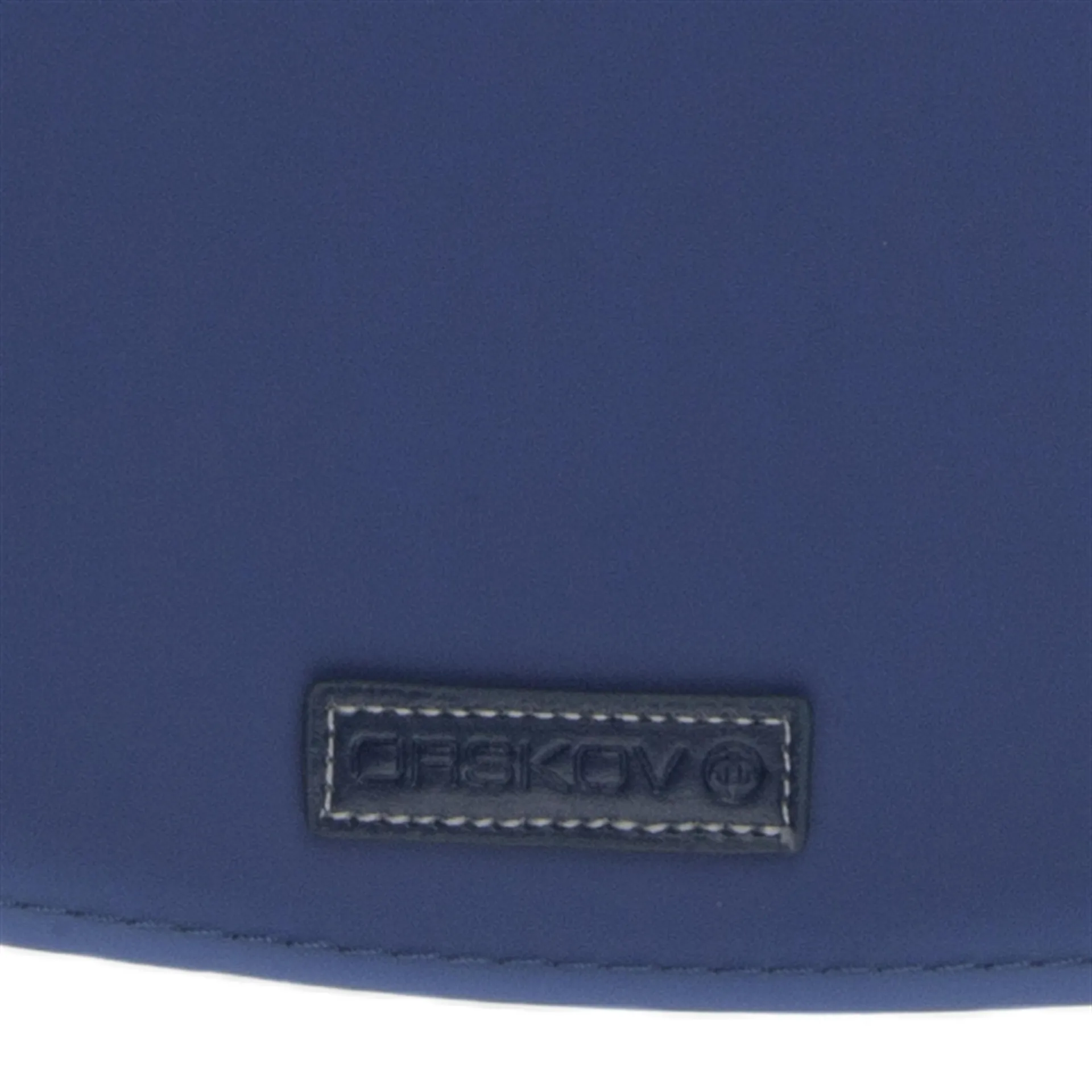 Rubber place mate oval, navy blue Ørskov