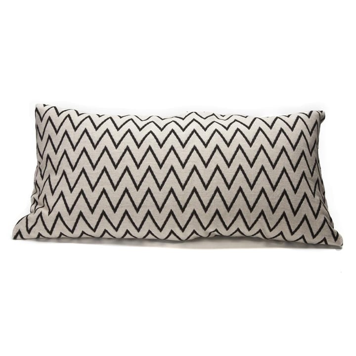 Zigzag cushion cover 30x60 cm - white - Ørskov