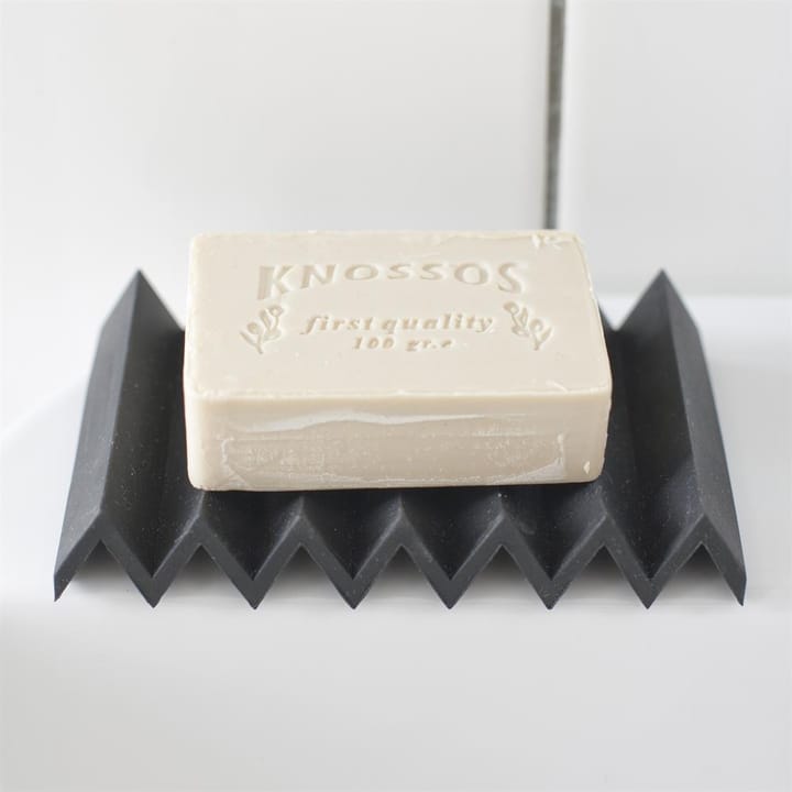 Zigzag soap dish - black - Ørskov