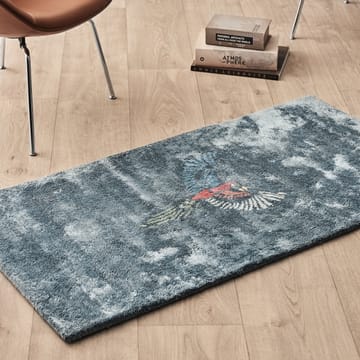 Bamboo Silk Jungle rug  65x135 cm - parrot - Rug Solid