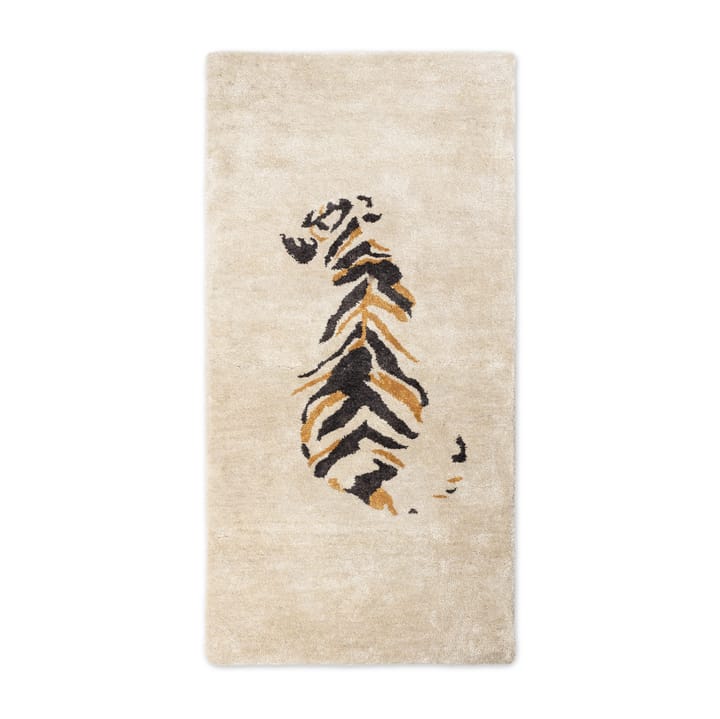 Bamboo Silk Jungle rug  65x135 cm - tiger - Rug Solid