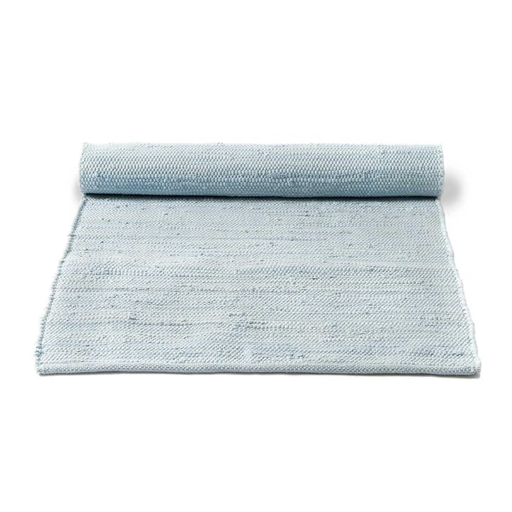 Cotton rug 140x200 cm - daydream blue (blue) - Rug Solid