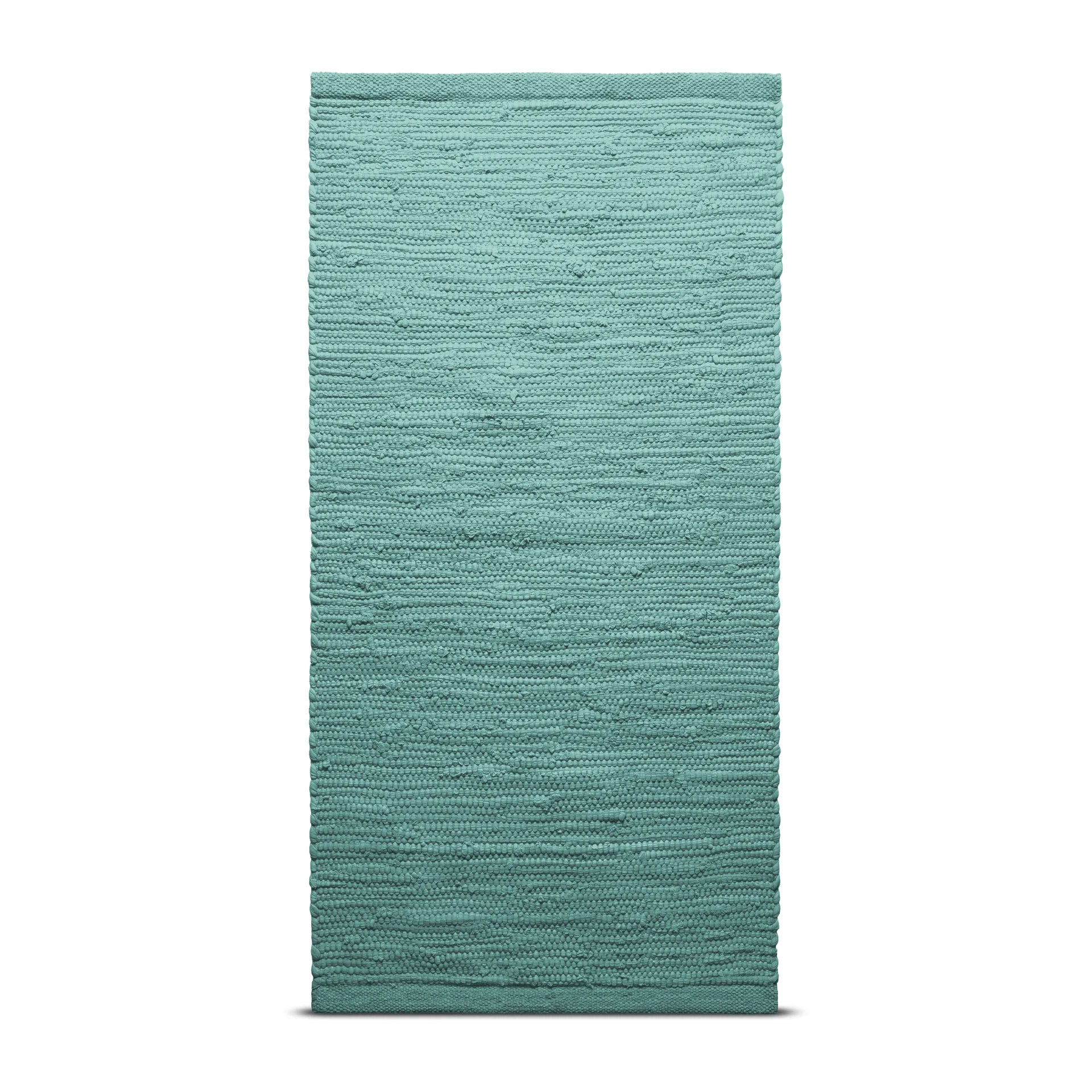 Cotton rug 140x200 cm, dusty jade (mint) Rug Solid