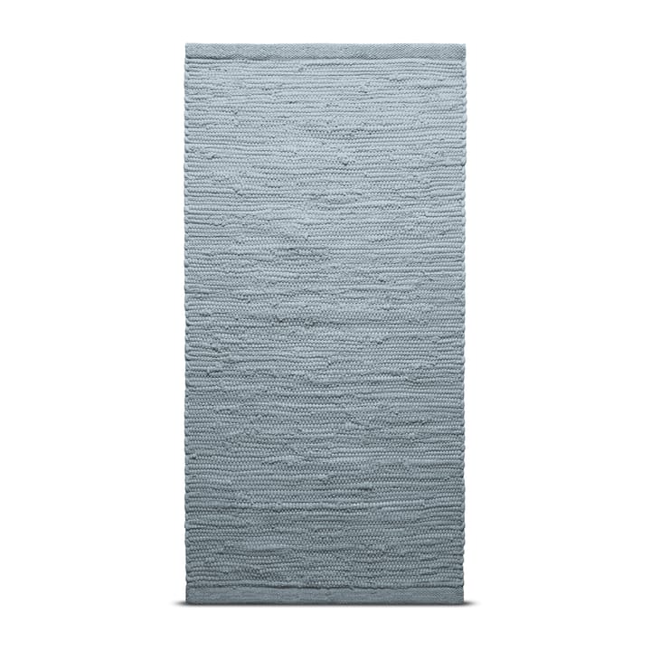Cotton rug 140x200 cm - light grey (light grey) - Rug Solid