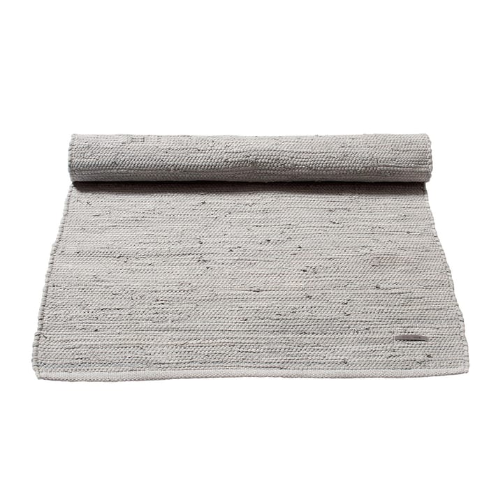 Cotton rug 140x200 cm, light grey (light grey) Rug Solid
