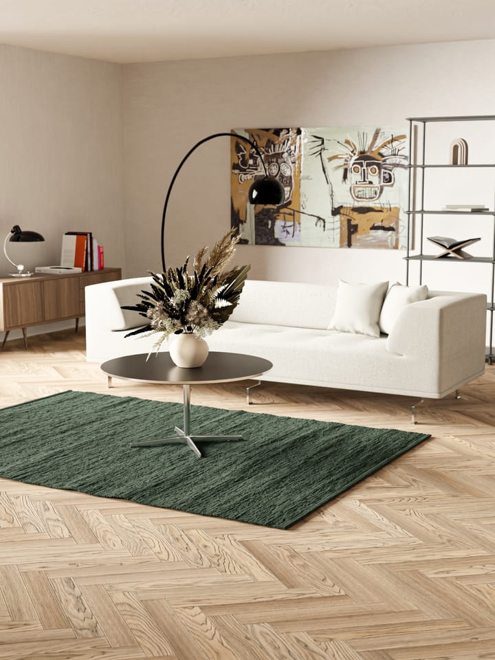 Cotton rug 140x200 cm, Moss Rug Solid